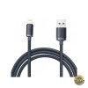 Cablu Date si Incarcare USB-A - Lightning Baseus Crystal Shine Series 18W 2m Negru CAJY000101