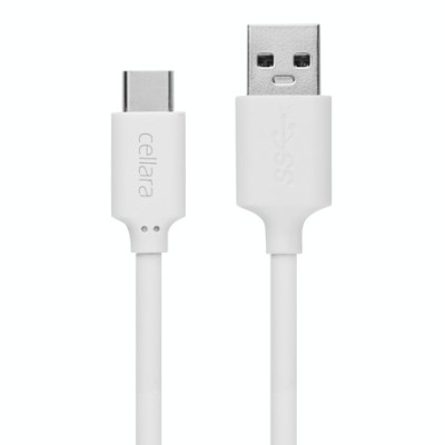 CABLU DE DATE CELLARA TYPE C 2M - ALB foto