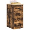 VidaXL Dulap de depozitare de garaj stejar afumat 40x51x85 cm