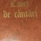 CAIET DE CANTARI