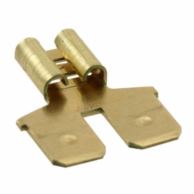 Adaptor terminal plat 6.3mm 0.8mm 1x mama 2x tata fara alama TE Connectivity 61765-1 foto