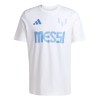 Lionel Messi tricou de bărbați MESSI Name and number white - XXL, Adidas