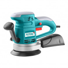 Masina de slefuit rotativa Total, 450 W, 13000 rpm, disc 150 mm, baza velcrops, maner soft grip foto