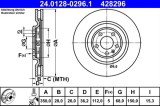 Disc frana ATE 24.0128-0296.1