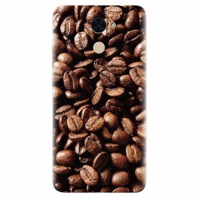 Husa silicon pentru Huawei Enjoy 7 Plus, Coffee Beans foto