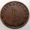 2.454 GERMANIA 1 REICHSPFENNIG 1937 A