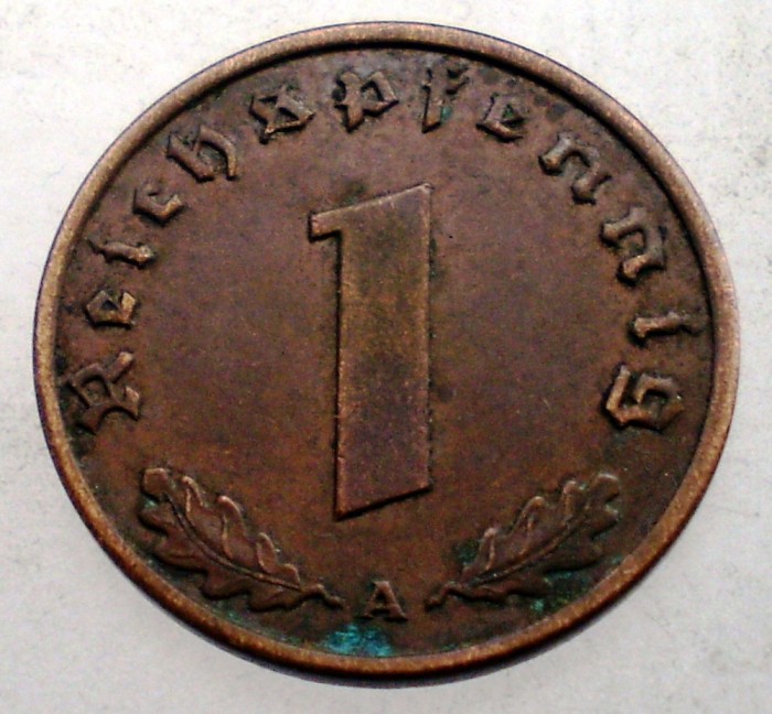 2.454 GERMANIA 1 REICHSPFENNIG 1937 A
