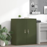 vidaXL Dulap de depozitare Verde măsliniu 80 x 40 x 90 cm 891686
