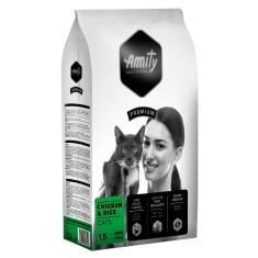Amity CATS Premium Chicken and Rice 1,5 kg foto