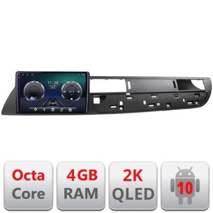 Navigatie Citroen C5 2008-2017 C-C5 Android Octa Core Ecran 2K QLED GPS 4G 4+32GB 360 KIT-C5+EDT-E410-2K CarStore Technology