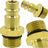 Cupla rapida filet exterior 3/8'' Verke