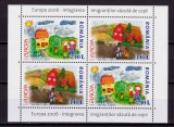 RO 2006 LP 1718b &quot;Europa 2006- Integrarea imigrantilor &quot;,2xS,colita 374 I,MNH