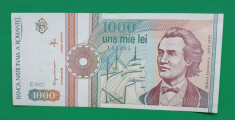 Bancnota stare foarte buna - 1.000 Lei 1991 - Una mie Lei - 1000 Lei foto