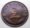 2.954 GERMANIA 2 REICHSPFENNIG 1937 D, Europa, Bronz
