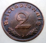 2.954 GERMANIA 2 REICHSPFENNIG 1937 D