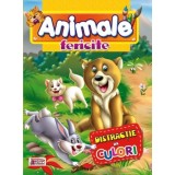 Animale fericite (Distractie in culori). Bestseller. Editia a 4-a