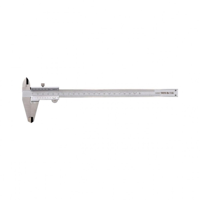 Subler de inox 200 mm 0.02 mm Yato YT-72003