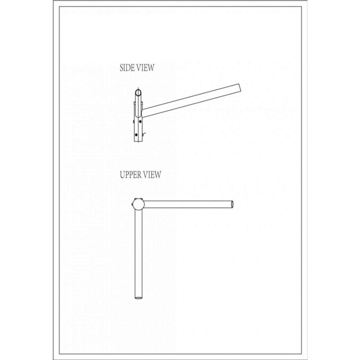 Brat Dublu Drept 90&deg; 1.5M