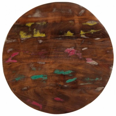 vidaXL Blat de masă rotund, &amp;Oslash; 40x2,5 cm, lemn masiv reciclat 370018 foto