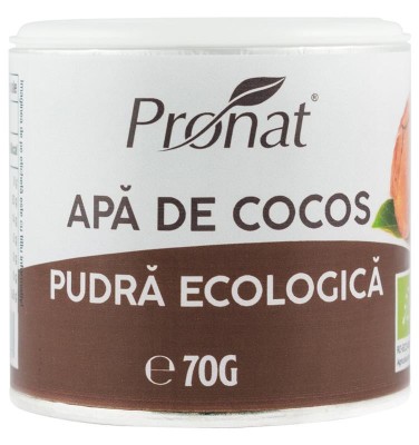 Pudra de Apa de Cocos Bio 70 grame Pronat foto