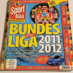 Revista fotbal - SPORT BILD - BUNDESLIGA 2011-2012 (fara DVD)