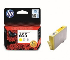 Reumplere cartus HP 655 Yellow CZ112AE foto