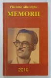 MEMORII de GHEORGHE PLACINTA , 2010