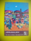 HOPCT 6170 - IERUSALIM . -ISRAEL-ASIA -NECIRCULATA, Printata