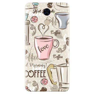 Husa silicon pentru Huawei Enjoy 7 Plus, Coffe And Donuts foto