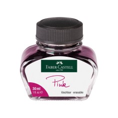 Calimara cu Cerneala Faber-Castell, Roz, 30ml, Cerneala Stilou, Cerneala pentru Stilou, Cerneala Calimara Stilou, Cerneala de Stilou, Cerneala pentru foto