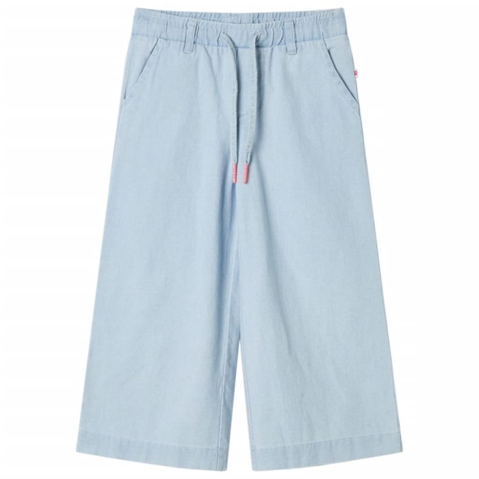 Pantaloni pentru copii, albastru denim pal, 104 GartenMobel Dekor