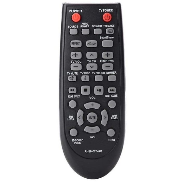 Telecomanda pentru Samsung AH59-02547B, x-remote, Negru