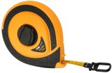 Ruleta Fibra Sticla 50m x 15mm Tolsen Industrial, carcasa ABS, rezistenta la impact, bobinare rapida, blade metric