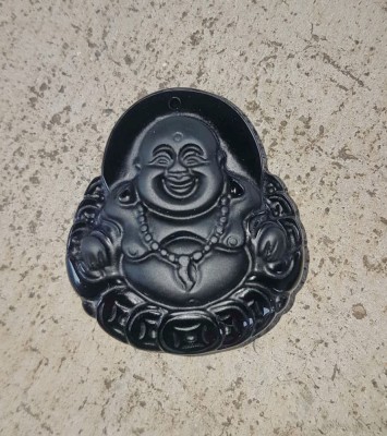 F235-Pandantiv BUDA in ONIX 4,7/4,2 cm stare buna. foto