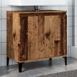 vidaXL Dulap de chiuvetă, lemn vechi, 58x33x60 cm, lemn prelucrat