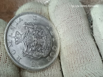500 LEI 1944 ARGINT foto