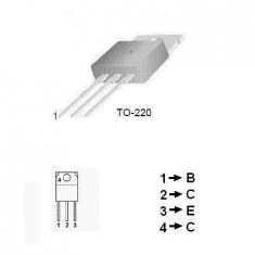 TRANZISTOR PNP DE PUTERE 10A 80W BD246C Electronic Technology foto