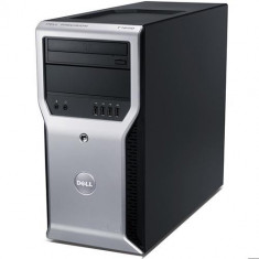 Workstation Dell Precision T1600, Intel Xeon E3-1225 3.40 GHz, 8GB DDR3, 120GB SSD, Placa Video Ati Radeon HD 7470 foto