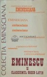 Cumpara ieftin Eminescu si clasicismul greco-latin. Studii si articole - 1982 ($C99), Junimea