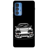 Husa compatibila cu Motorola Edge 20 Lite model Toyota supra mk4, Silicon, TPU, Viceversa, Transparent, Carcasa