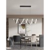 Lustra LED Negru 94W