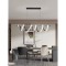 Lustra LED Negru 94W