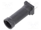 Clemă siguranţe cilindrice LITTELFUSE 5x20mm 6,3A neagră