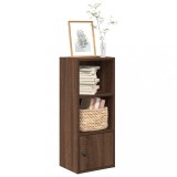 VidaXL Bibliotecă, stejar maro, 31x24x77 cm, lemn prelucrat 860334