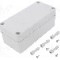 Carcasa policarbonat, 80mmx170mmx65mm, IP66, IP67, FIBOX - PC D 65 G