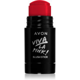 Cumpara ieftin Avon Viva La Pink! blush cremos culoare Red Revolution 5,5 g