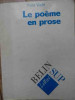 Le Poeme En Prose - Yves Vade ,532724
