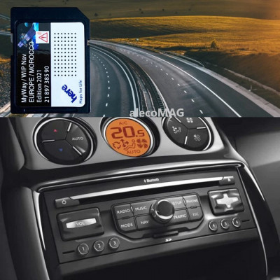Card harti navigatie Peugeot/Citroen WipNav Mynav RNEG 2021 foto