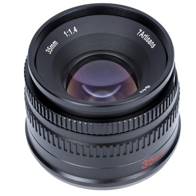 Obiectiv Manual 7Artisans 35mm F1.4 APS-C foto