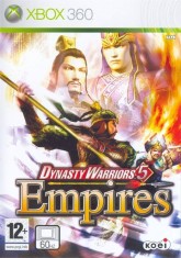 Joc Dynasty Warriors 5 Empires Xbox 360, Second-Hand